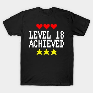 Level 18 Achieved T-Shirt